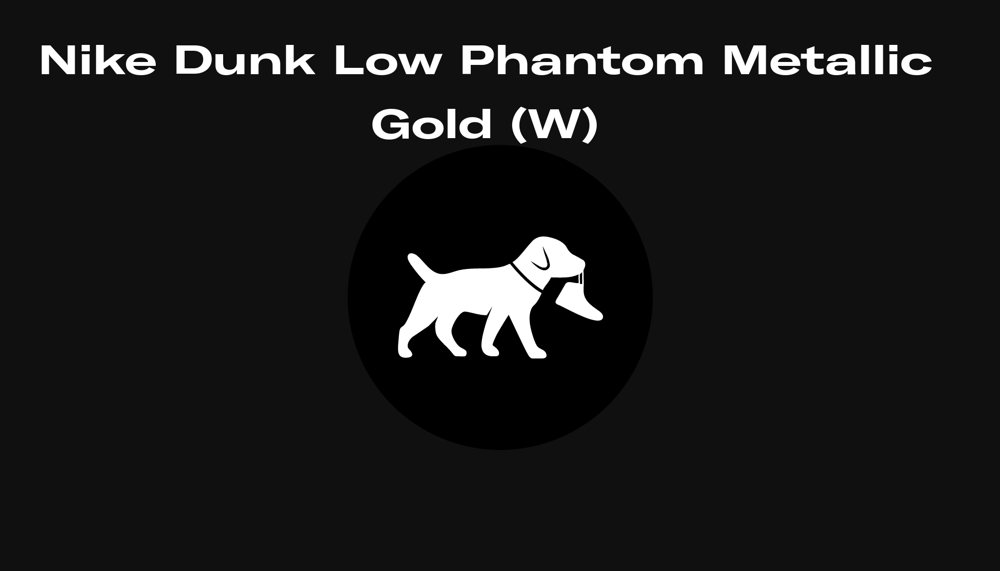 Nike Dunk Low Phantom Metallic Gold (W), Raffles and Release Date